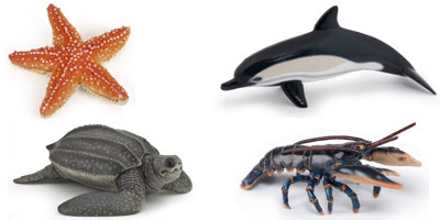 Figurines animaux marins Papo